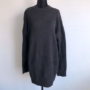 Balenciaga oversized cotton sweater. Size Xs.